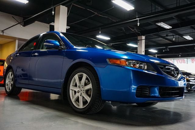 2005 Acura TSX *6-Speed Manual* *Arctic Blue w/ Black Leather*  - 22993638 - 3