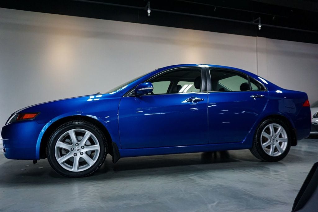 2005 Acura TSX *6-Speed Manual* *Arctic Blue w/ Black Leather*  - 22993638 - 44