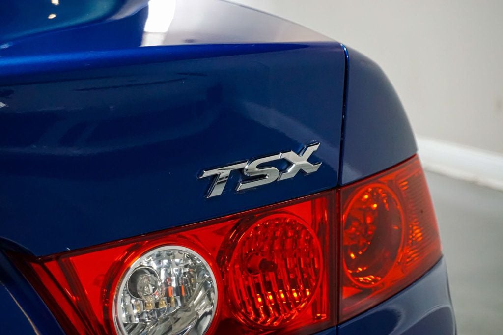 2005 Acura TSX *6-Speed Manual* *Arctic Blue w/ Black Leather*  - 22993638 - 48