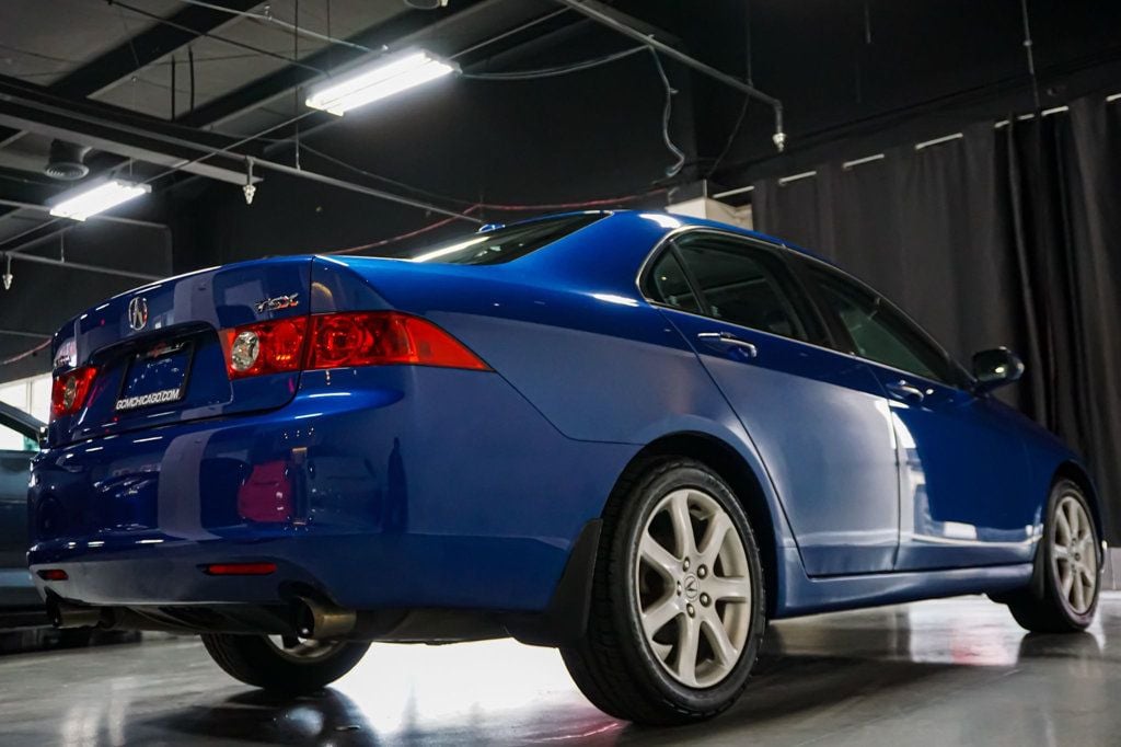 2005 Acura TSX *6-Speed Manual* *Arctic Blue w/ Black Leather*  - 22993638 - 5