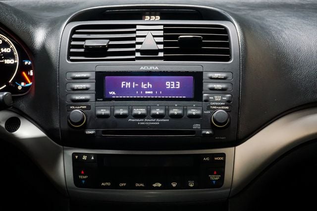 2005 Acura TSX *6-Speed Manual* *Arctic Blue w/ Black Leather*  - 22993638 - 59