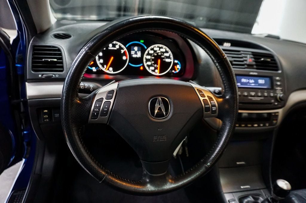 2005 Acura TSX *6-Speed Manual* *Arctic Blue w/ Black Leather*  - 22993638 - 61