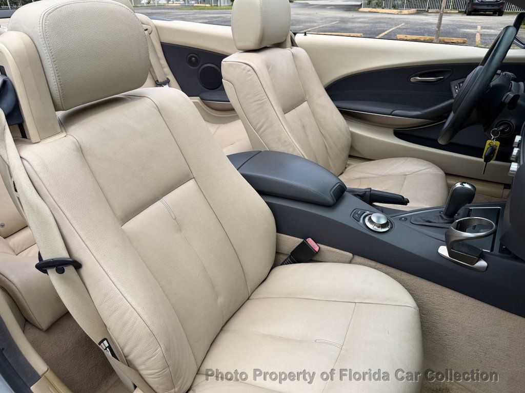 2005 BMW 6 Series 645Ci Convertible Premium - 22898583 - 9