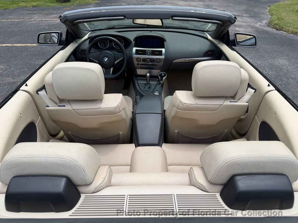 2005 BMW 6 Series 645Ci Convertible Premium - 22898583 - 10