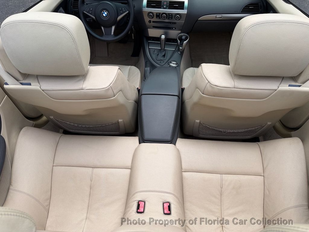 2005 BMW 6 Series 645Ci Convertible Premium - 22898583 - 11