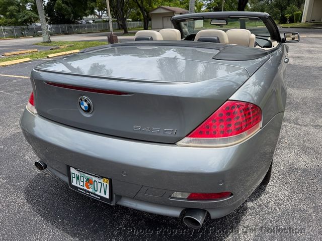 2005 BMW 6 Series 645Ci Convertible Premium - 22898583 - 19