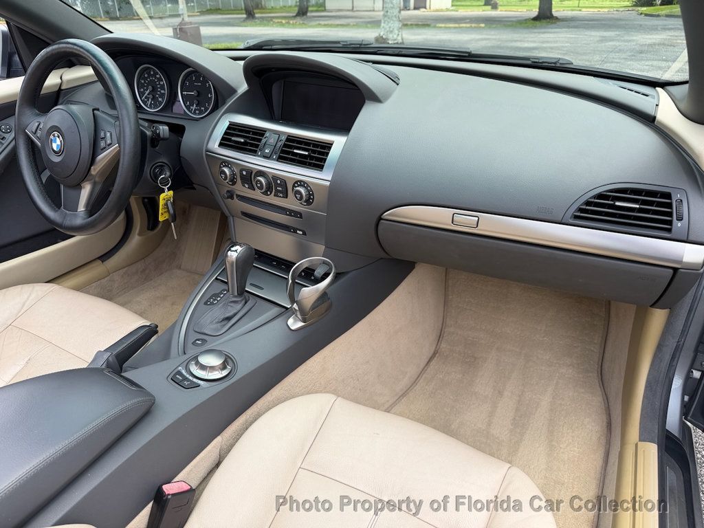 2005 BMW 6 Series 645Ci Convertible Premium - 22898583 - 27