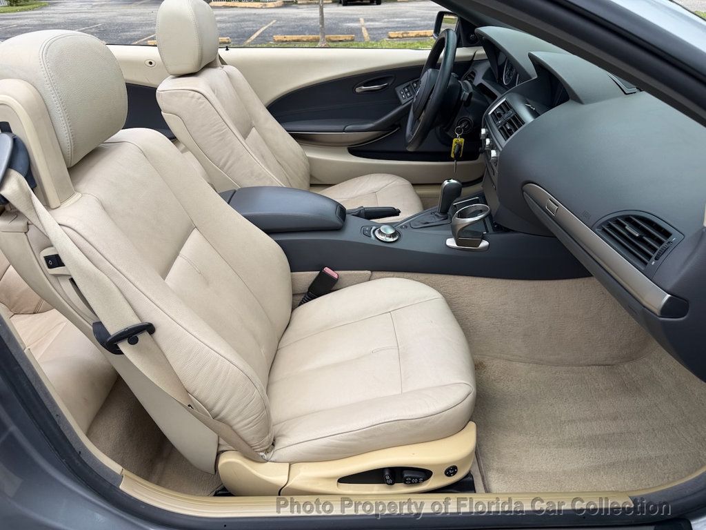 2005 BMW 6 Series 645Ci Convertible Premium - 22898583 - 29