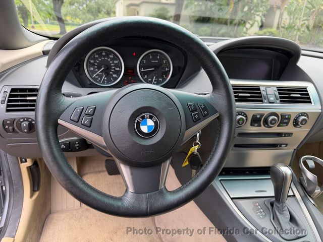 2005 BMW 6 Series 645Ci Convertible Premium - 22898583 - 32
