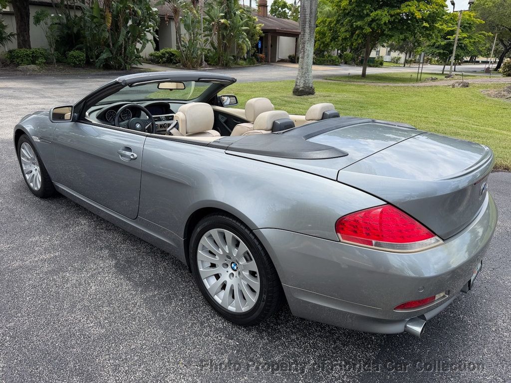 2005 BMW 6 Series 645Ci Convertible Premium - 22898583 - 3