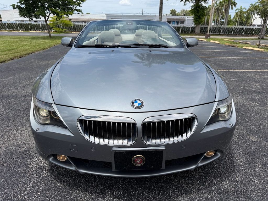 2005 BMW 6 Series 645Ci Convertible Premium - 22898583 - 4