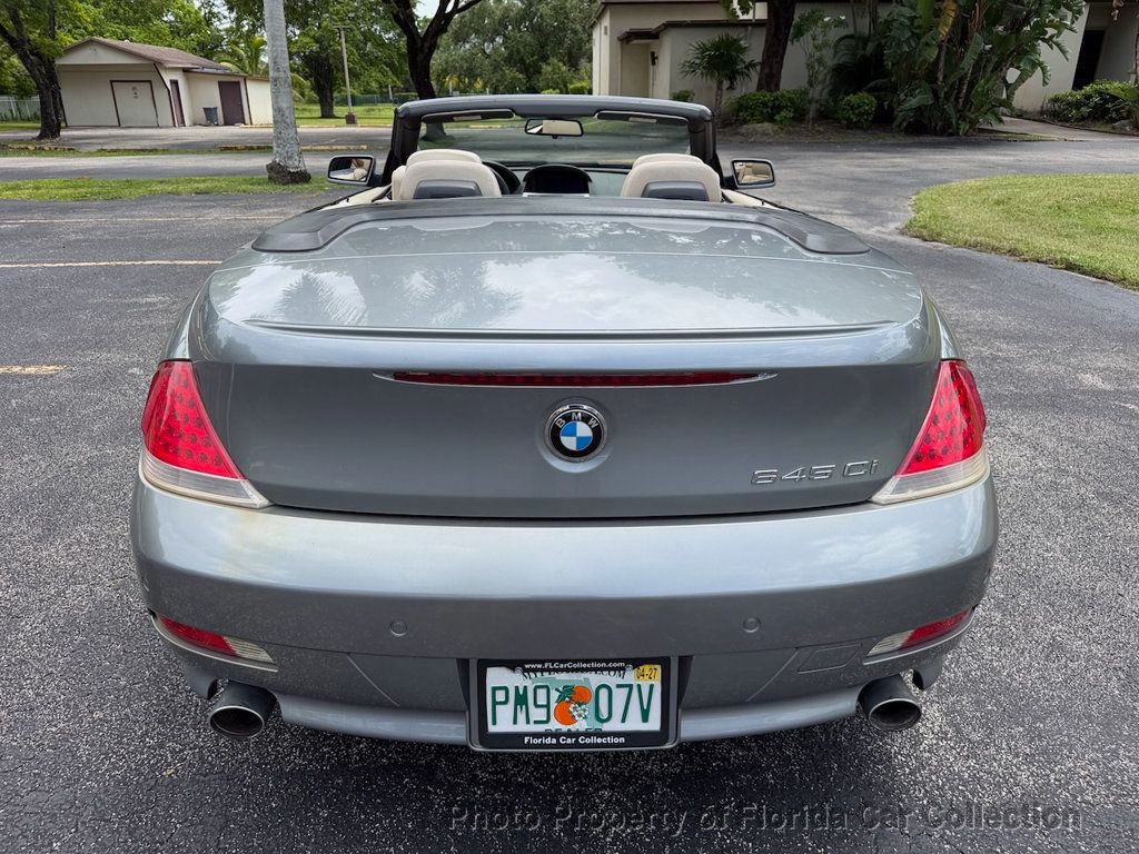 2005 BMW 6 Series 645Ci Convertible Premium - 22898583 - 5
