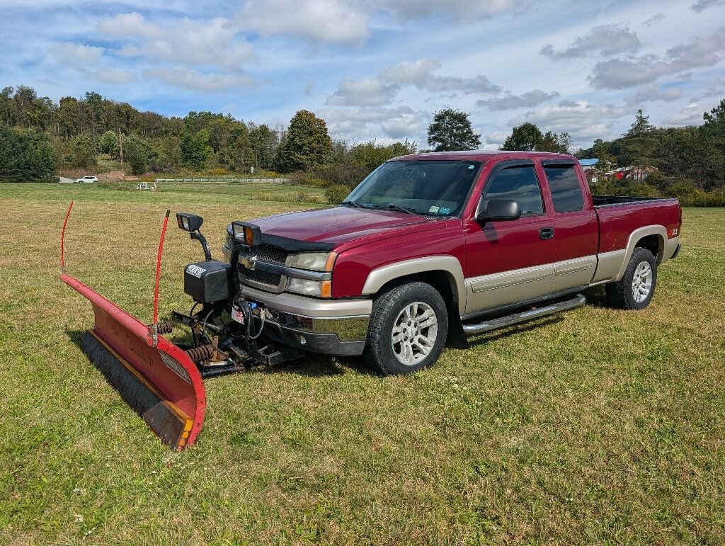 2005 Chevrolet Silverado 1500 Z71 OFFROAD 4X4 W/ PLOW - 23084478 - 7