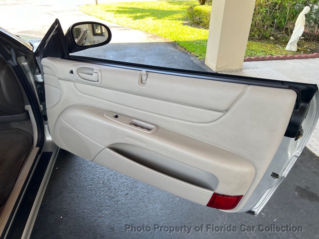 2005 Chrysler Sebring Conv Convertible Touring Automatic V6 - 22411311 - 41