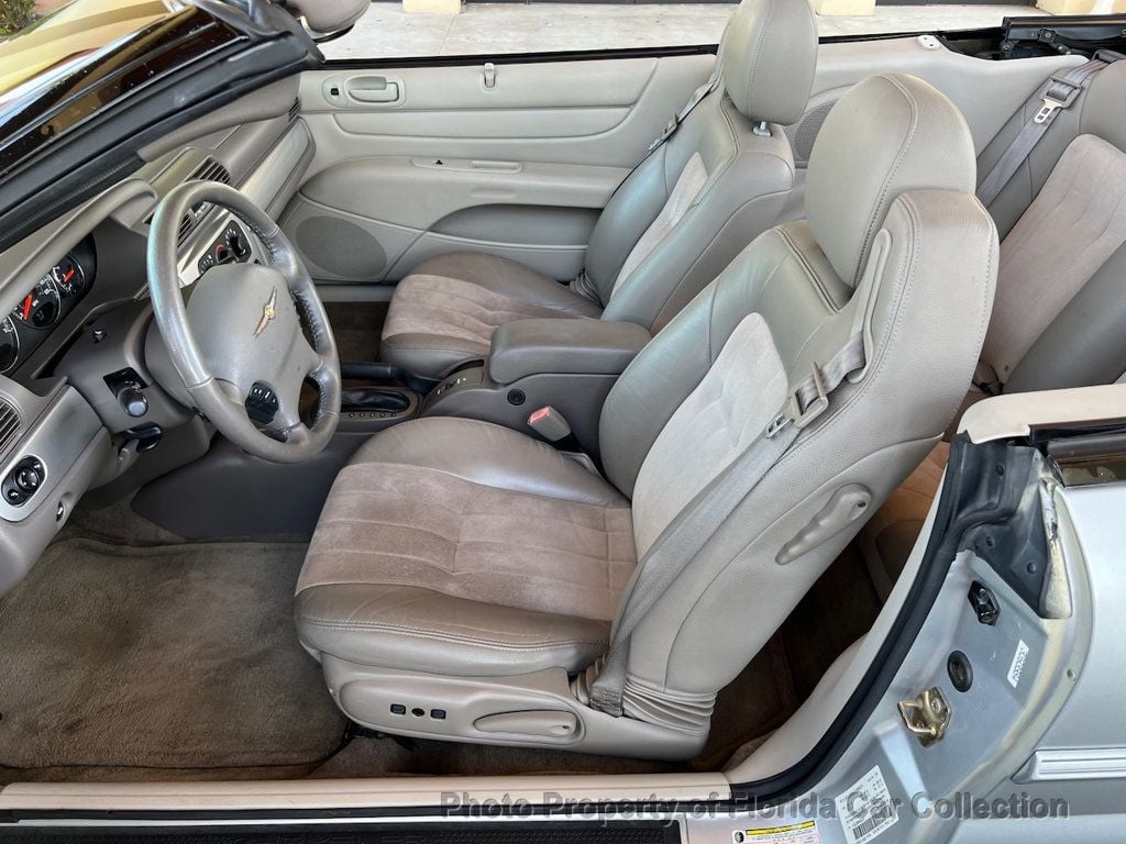 2005 Chrysler Sebring Conv Convertible Touring Automatic V6 - 22411311 - 45