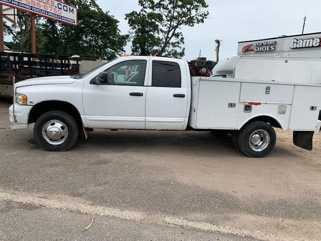 2005 Dodge 3500 SLT CREW CAB OPEN UTILITY SERVICE TRUCK CUMMINS DIESEL - 21934393 - 14