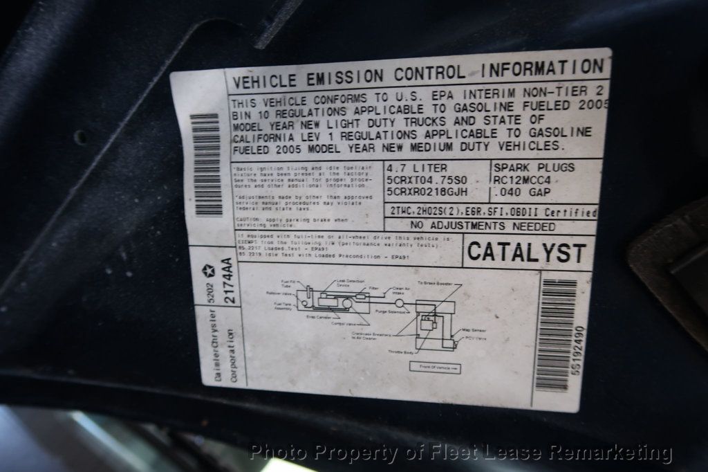 2005 Dodge Dakota Club Cab Dakota 4WD Club Cab LST  - 22945361 - 43