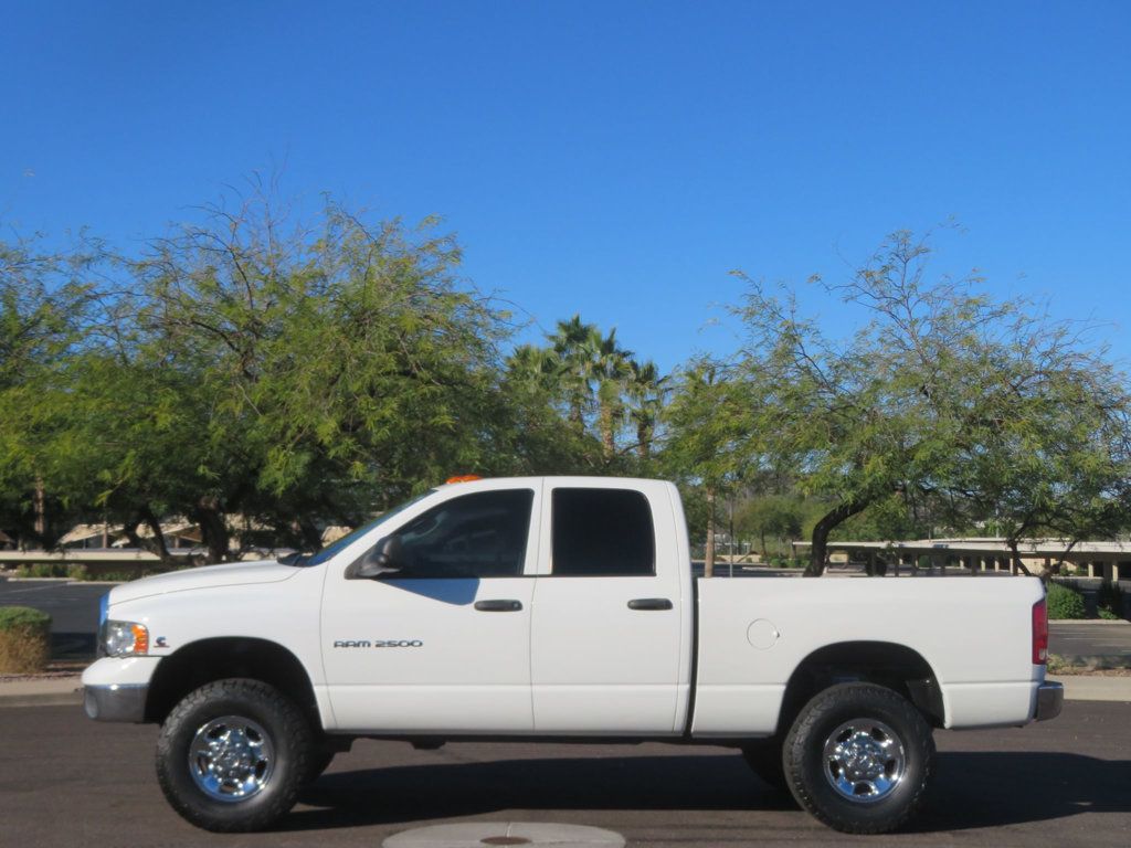 2005 Dodge Ram 2500 AZ TRUCK 4X4 5.9 CUMMINS DIESEL EXTRA CLEAN SLT QUAD CAB  - 22955847 - 1