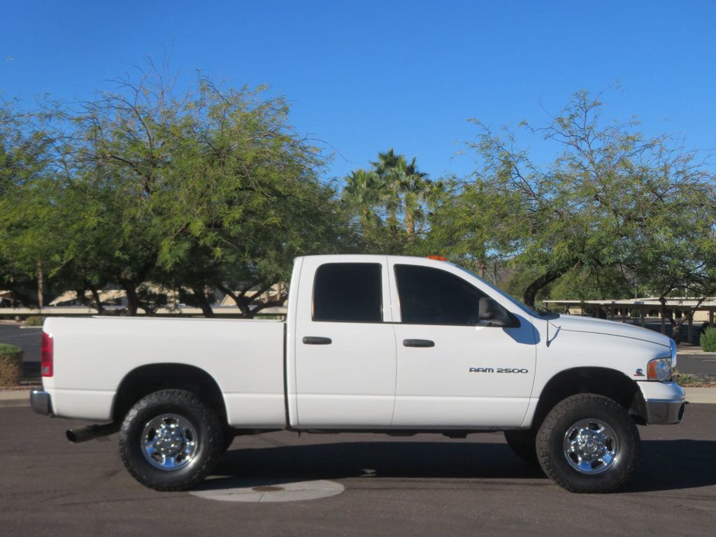 2005 Dodge Ram 2500 AZ TRUCK 4X4 5.9 CUMMINS DIESEL EXTRA CLEAN SLT QUAD CAB  - 22955847 - 2