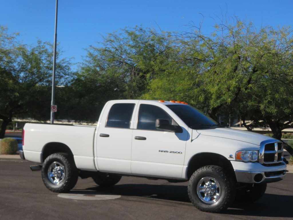 2005 Dodge Ram 2500 AZ TRUCK 4X4 5.9 CUMMINS DIESEL EXTRA CLEAN SLT QUAD CAB  - 22955847 - 3