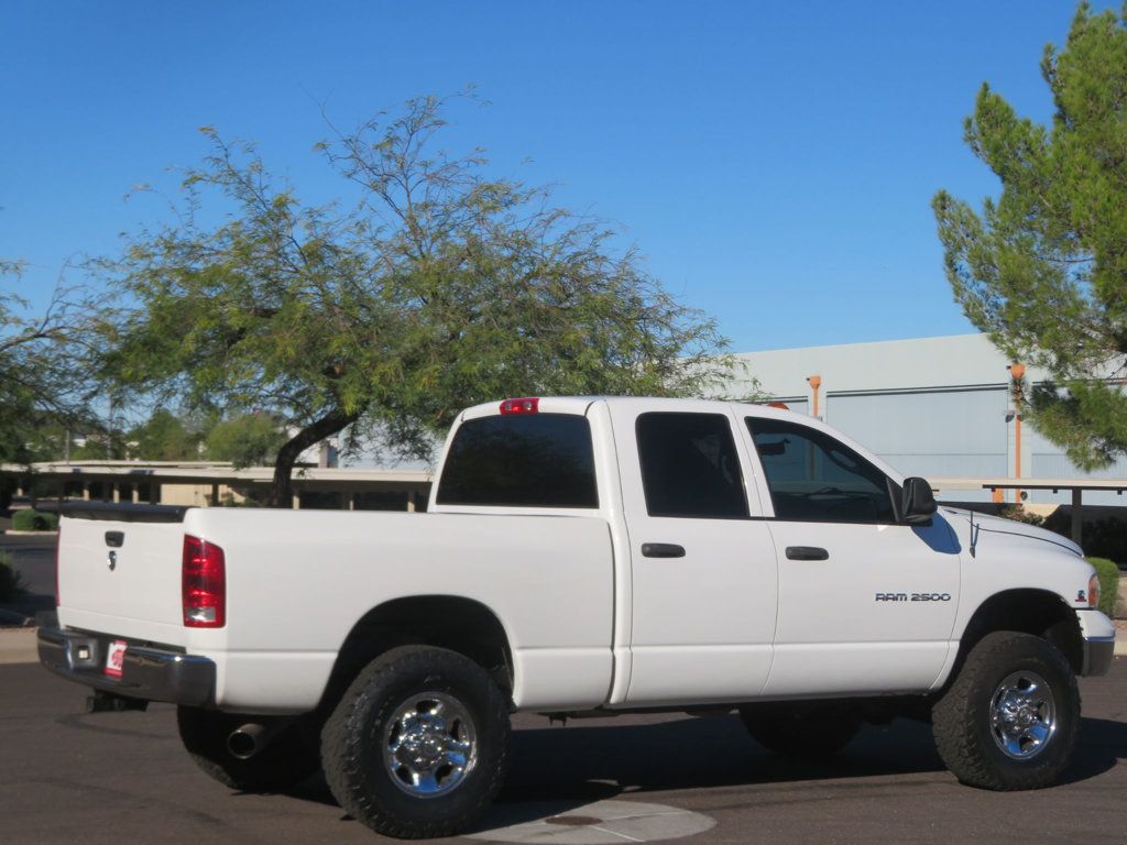 2005 Dodge Ram 2500 AZ TRUCK 4X4 5.9 CUMMINS DIESEL EXTRA CLEAN SLT QUAD CAB  - 22955847 - 5