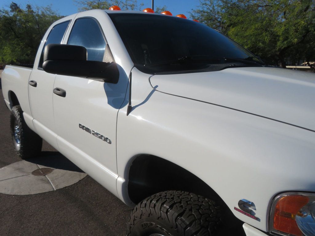 2005 Dodge Ram 2500 AZ TRUCK 4X4 5.9 CUMMINS DIESEL EXTRA CLEAN SLT QUAD CAB  - 22955847 - 8