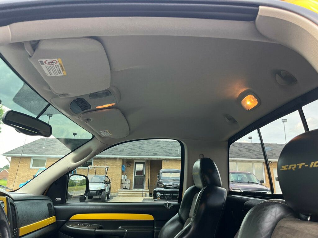 2005 Dodge Ram SRT-10 Yellow Fever Edition 139 of 500 - 23035680 - 48