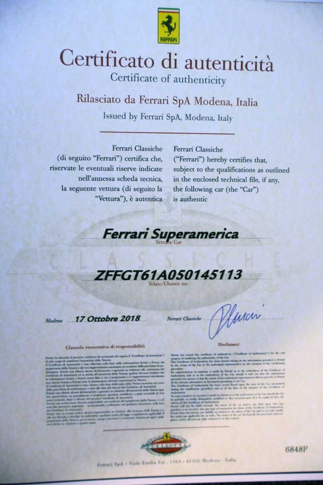 2005 Ferrari 575 Superamerica ROSSO CORSA...4,625 Miles...Super Rare!! - 23027672 - 51