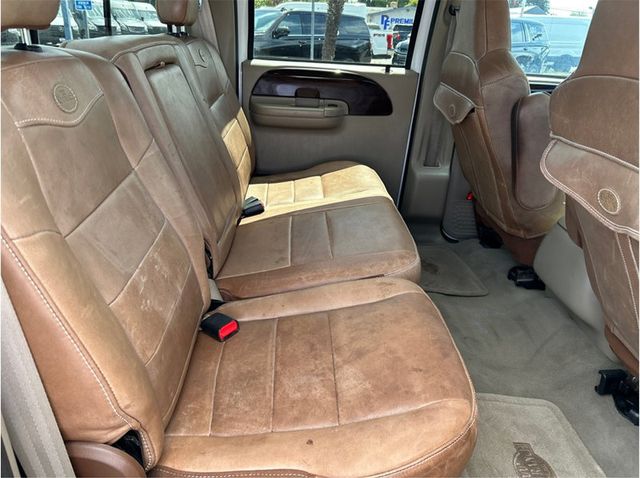2005 Ford F350 Super Duty Crew Cab KING RANCH LONG BED 4X4 DIESEL 1 OWNER CLEAN - 23055291 - 30