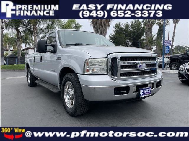 2005 Ford F350 Super Duty Crew Cab LARIAT 4X4 DIESEL LEATHER PACK CLEAN - 22518947 - 0