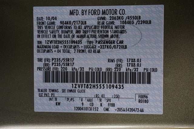 2005 Ford Mustang *Saleen Supercharged Engine* *5-Speed Manual* *Fully Documented* - 23058371 - 15