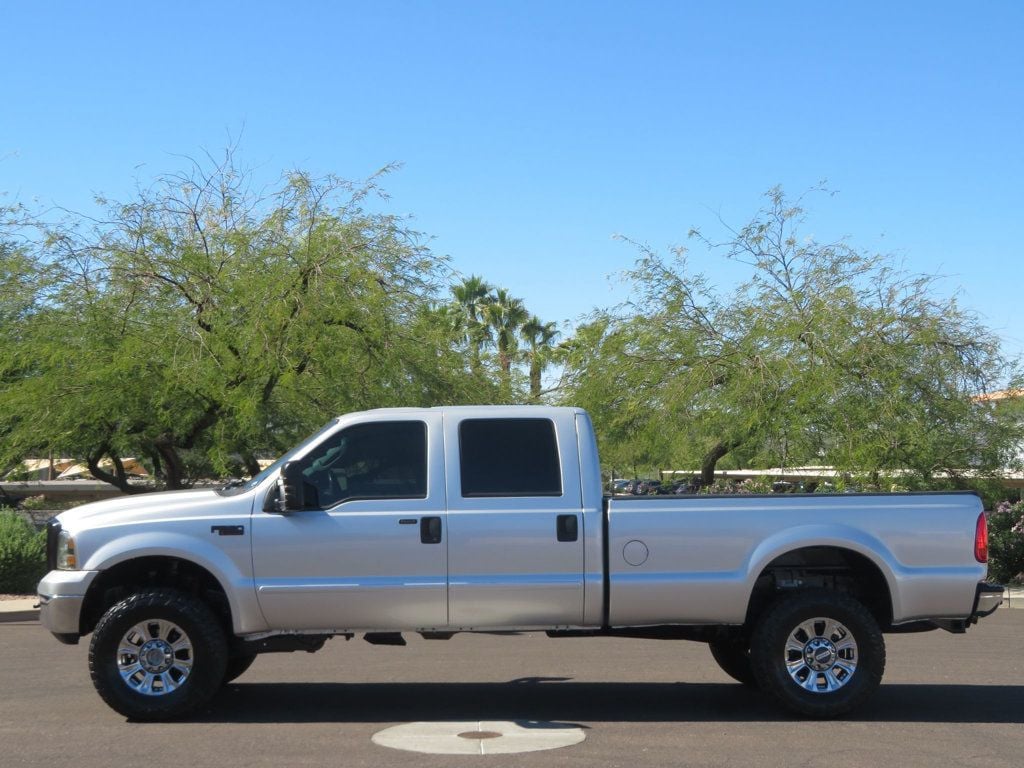 2005 Ford Super Duty F-350 SRW CREWCAB LONGBED POWERSTROKE 4X4 EXTRA CLEAN 3OWNER AZ DIESEL  - 22938801 - 1