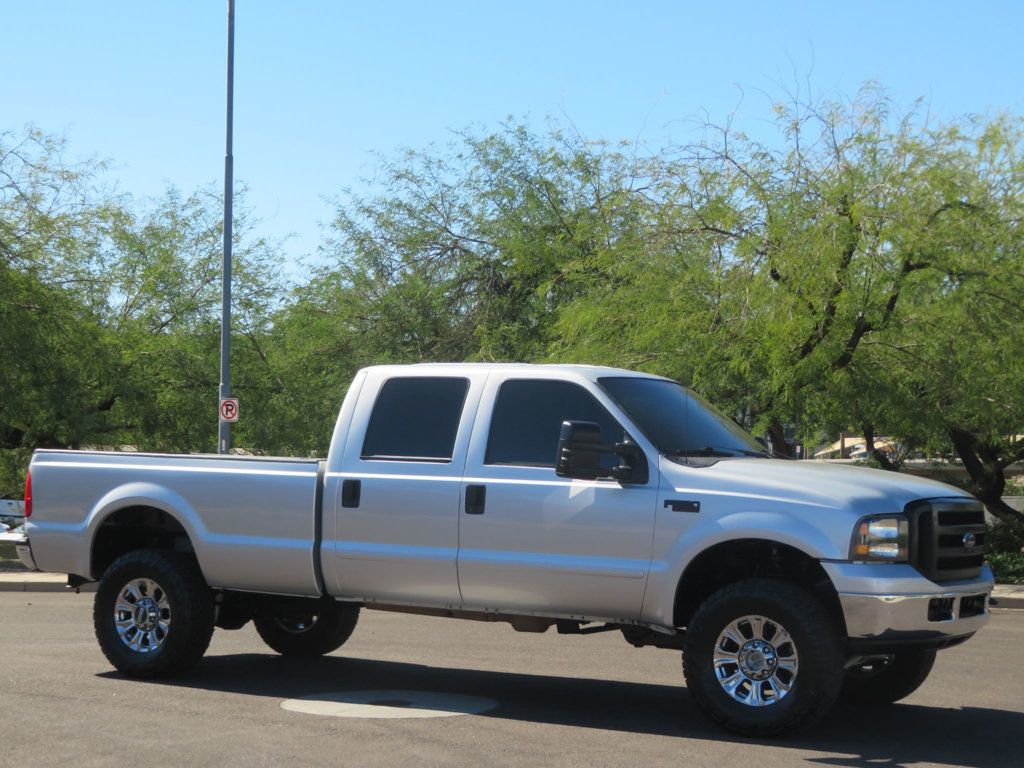2005 Ford Super Duty F-350 SRW CREWCAB LONGBED POWERSTROKE 4X4 EXTRA CLEAN 3OWNER AZ DIESEL  - 22938801 - 3