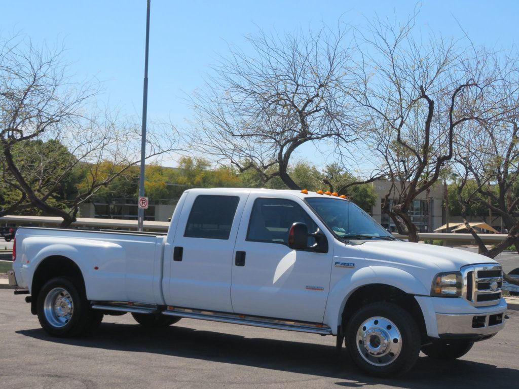 2005 Ford Super Duty F-450 DRW CREWCAB 4X4 DUALLY POWERSTROKE EXTRA CLEAN 1OWNER 4X4 F450 - 22373597 - 3