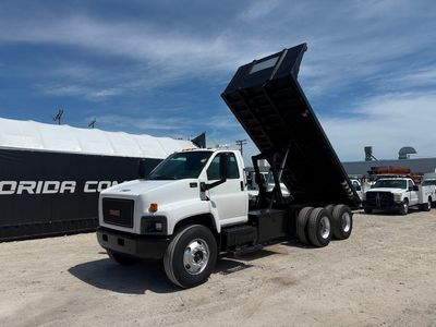 2005 GMC C8500 Tandem Axle Flatbed Dump Truck