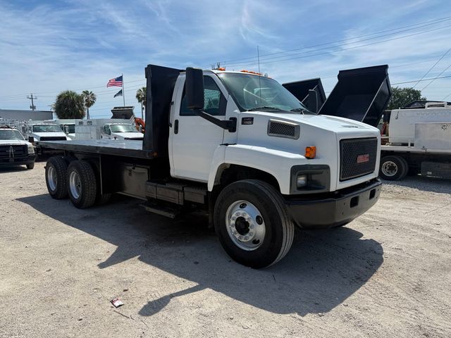 2005 GMC C8500 Tandem Axle Flatbed Dump Truck  - 23023546 - 11