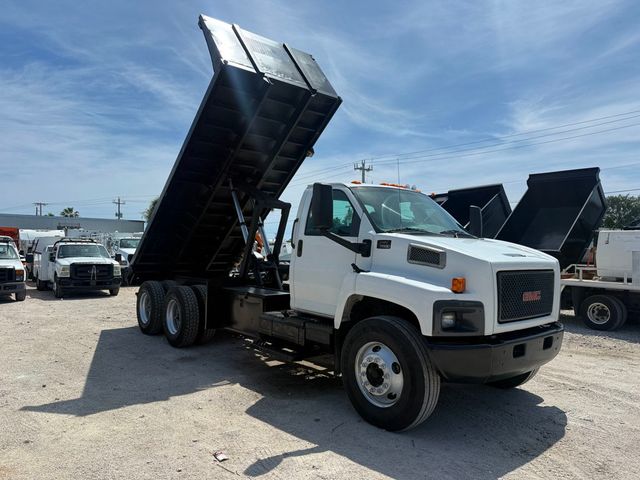 2005 GMC C8500 Tandem Axle Flatbed Dump Truck  - 23023546 - 4