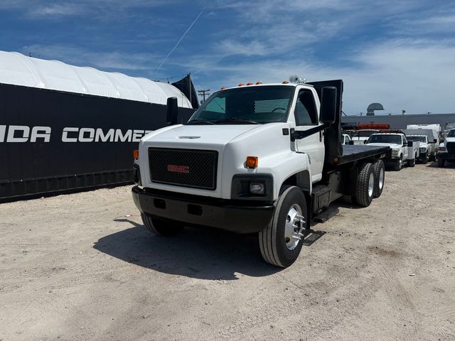 2005 GMC C8500 Tandem Axle Flatbed Dump Truck  - 23023546 - 6