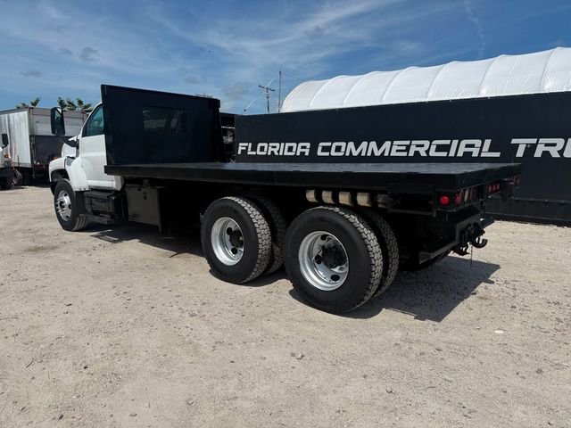 2005 GMC C8500 Tandem Axle Flatbed Dump Truck  - 23023546 - 8