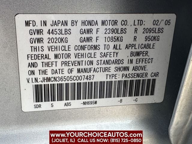 2005 Honda Accord Hybrid IMA Automatic with NAVI - 22492210 - 16