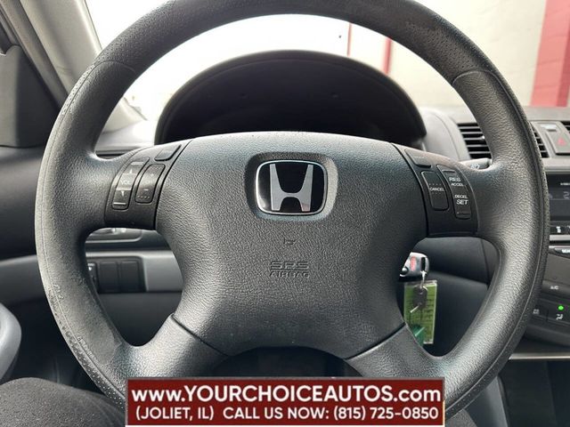 2005 Honda Accord Sedan EX Automatic - 22657387 - 25