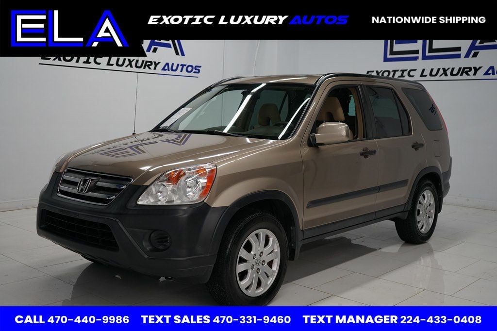 2005 Honda CR-V ALL WHEEL DRIVE! SUPER DUPER CLEAN! 1 OWNER SINCE NEW! NO RUST  - 22706280 - 0