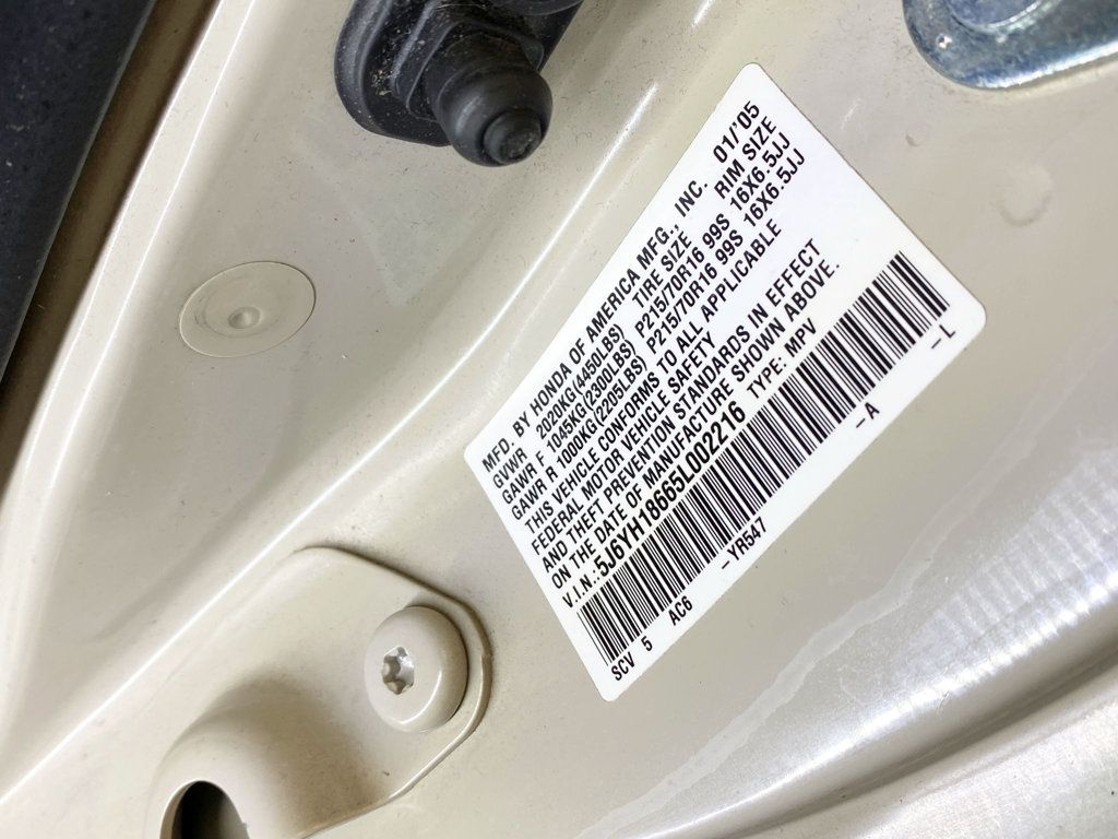 2005 Honda Element 2WD EX Automatic - 22935507 - 53