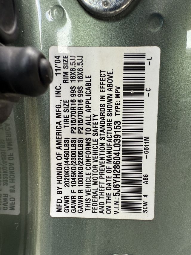 2005 Honda Element CLEAN CARFAX - 23051587 - 19