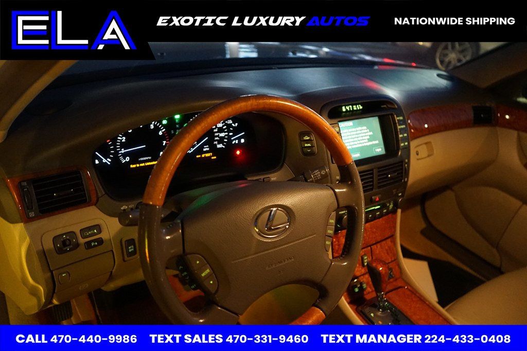 2005 Lexus LS 430 4dr Sedan - 22986187 - 13