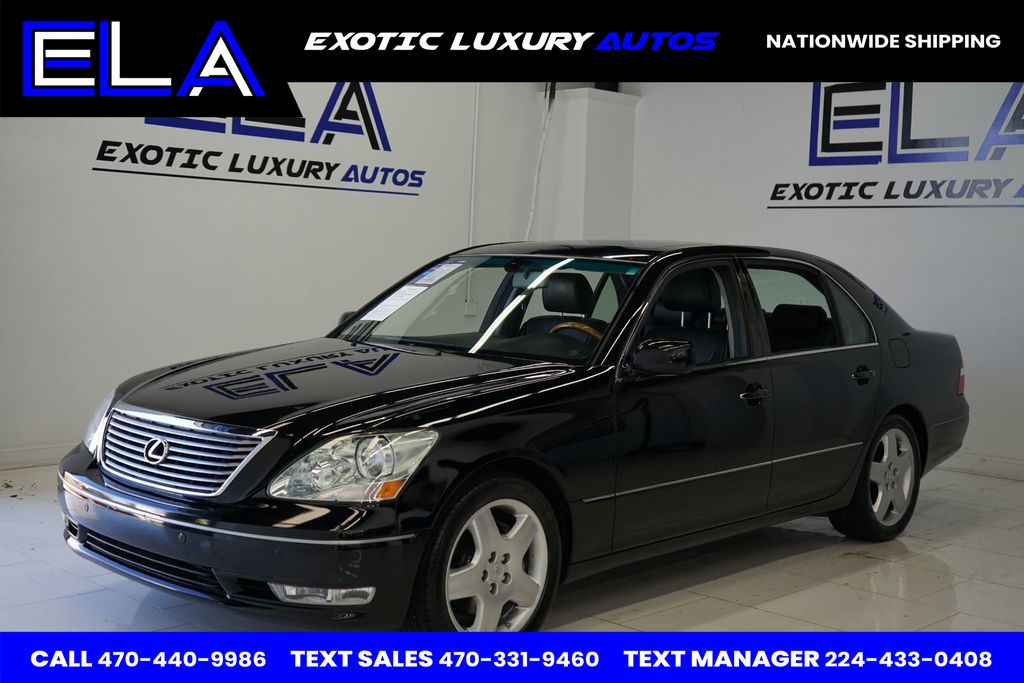 2005 Lexus LS 430 60 DEALER SERVICE RECORDS ON CARFAX WOW! CLEAN CLEAN - 22642048 - 0