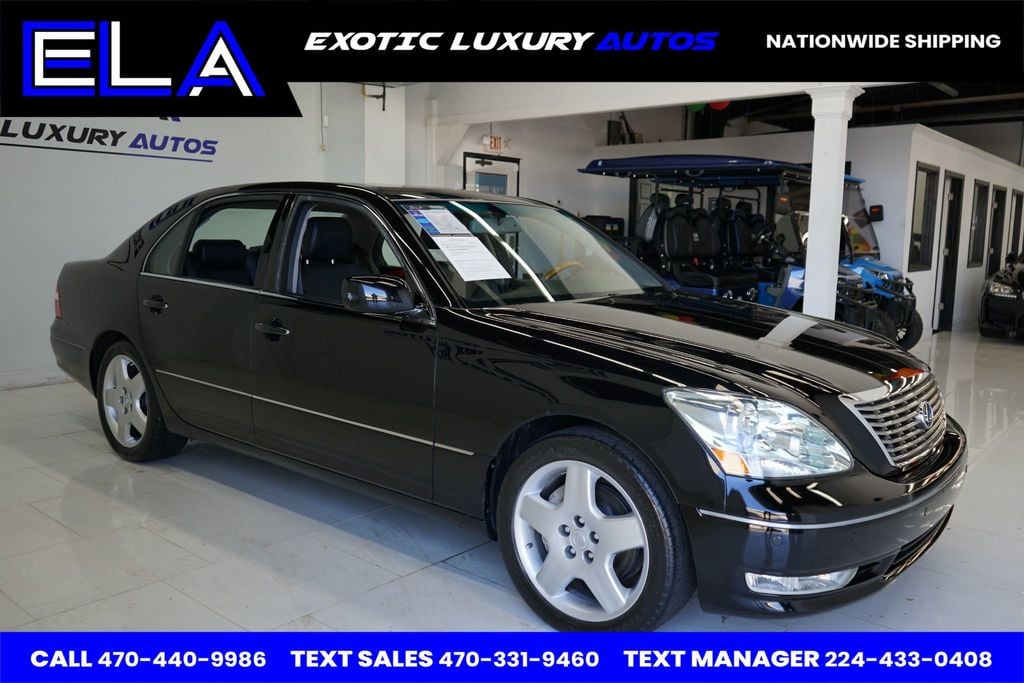 2005 Lexus LS 430 60 DEALER SERVICE RECORDS ON CARFAX WOW! CLEAN CLEAN - 22642048 - 10