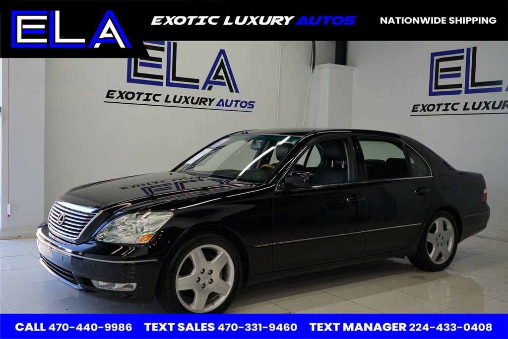 2005 Lexus LS 430 60 DEALER SERVICE RECORDS ON CARFAX WOW! CLEAN CLEAN - 22642048 - 1