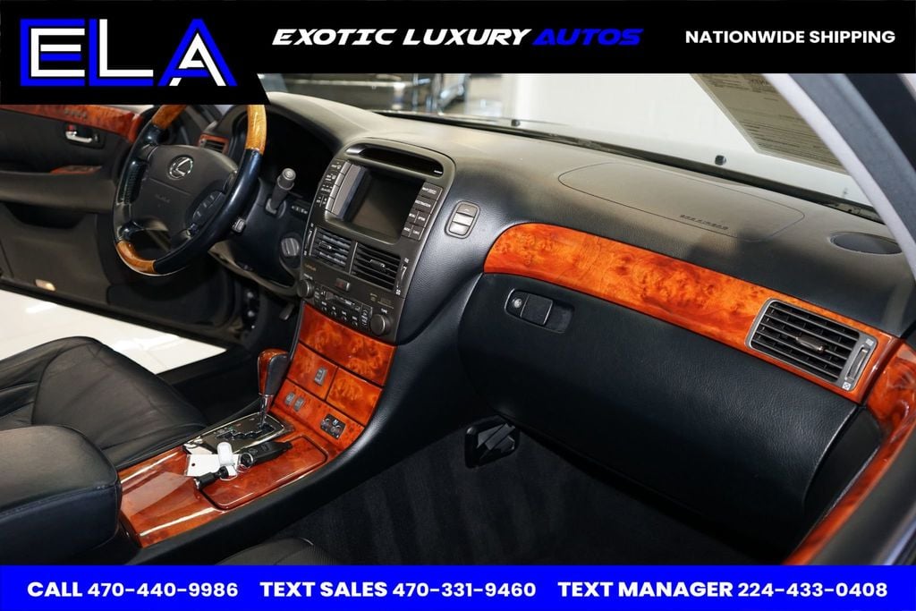 2005 Lexus LS 430 60 DEALER SERVICE RECORDS ON CARFAX WOW! CLEAN CLEAN - 22642048 - 30