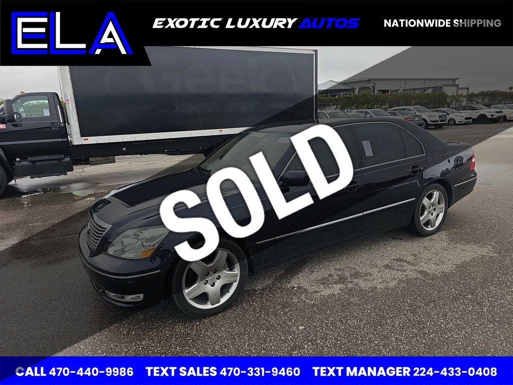 2005 Lexus LS 430 CLEAN CLEAN ! NO RUST! NAVI! U DONT FIND THEM THIS CLEAN #ELA  - 22634896 - 0